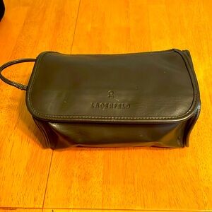 Karl Lagerfeld toiletries bag the 9 1/2 by 4 inches